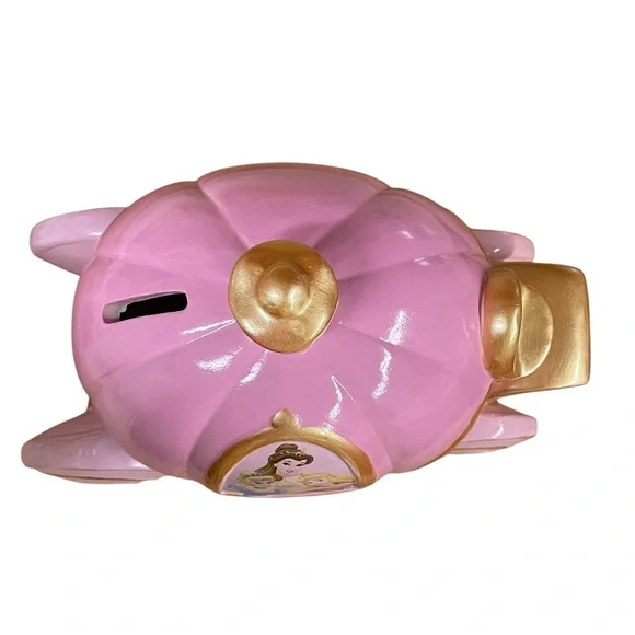 DISNEY bank Pumpkin carriage Cinderella Belle Sleeping Beauty magic fairytale - Picture 8 of 16